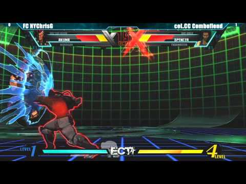 UMVC3 Top 16 FC NYChrisG vs coL.CC Combofiend - ECT4 Tournament