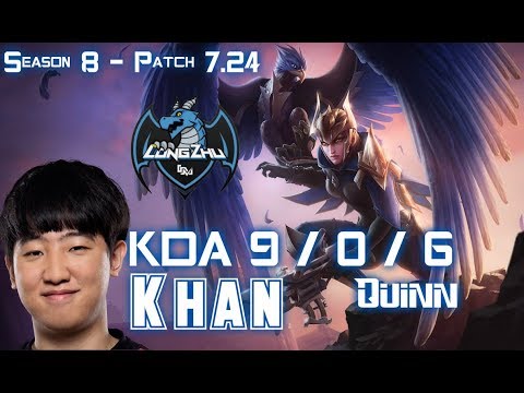 LZ Khan QUINN vs JAX Top - Patch 7.24 KR Ranked