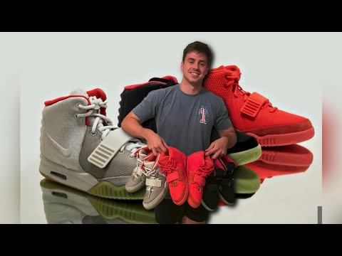 Bo Finally Completed The Nike Yeezy 2 Set!
