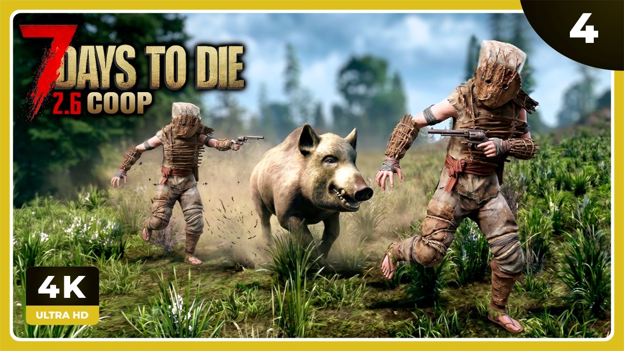 7D2D #4 | LA DURA LUCHA POR LA COMIDA | 7 DAYS TO DIE Gameplay Español