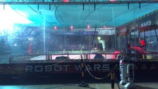 Robot Wars Guilford 2016: Behemoth & Cherub Vs Manta & Weird Malice