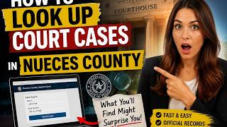 How to look up court cases in Nueces County