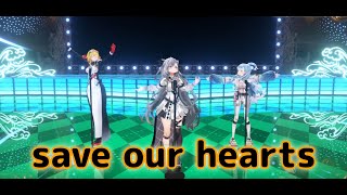【save our hearts】ベスティア・ゼータ　カエラ・コヴァルスキア　こぼ・かなえる　hololive ID 3rd Generation h3ro Night Live ホロライブID