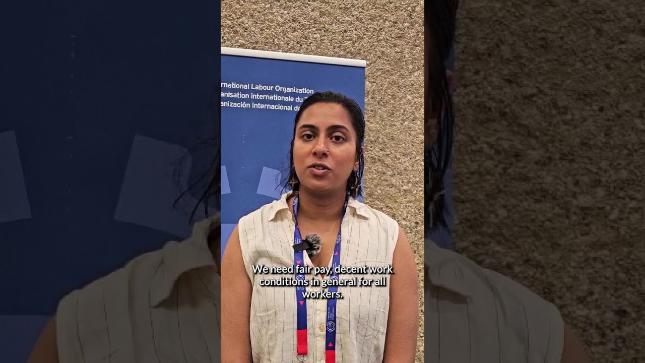 Platform Workers Need Rights, Protection and a Voice | Salonie Muralidhara (WIEGO) at ILC 2026