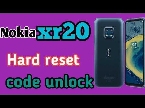 Nokia XR20 hard reset | Unlock Pin/Pattern Lock Without Box With Free Tool