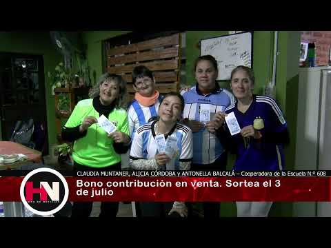 CLAUDIA MUNTANER, ALICIA CÓRDOBA y ANTONELLA BALCALÁ - Cooperadora de la escuela N° 608