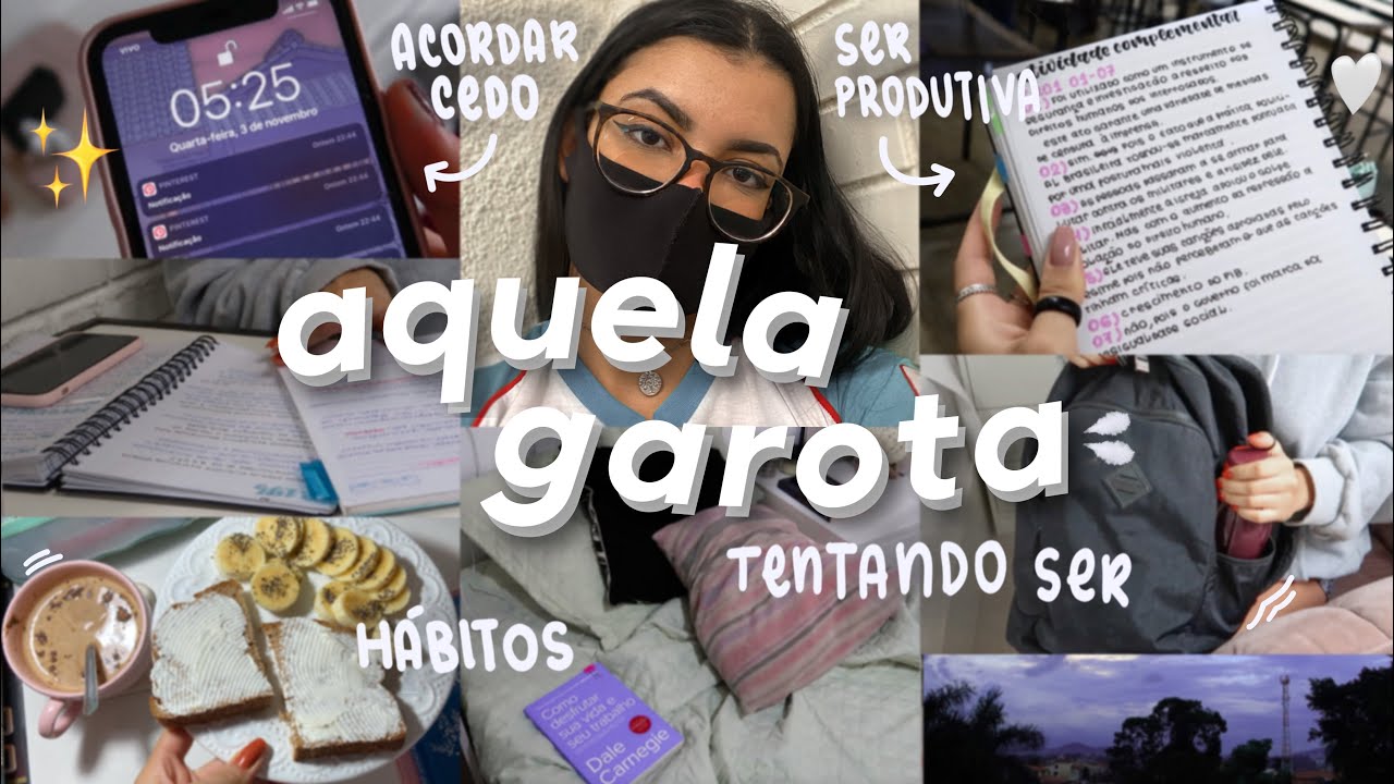 como se tornar "aquela garota" nas aulas presenciais 💫 5amClub & hábitos ✨