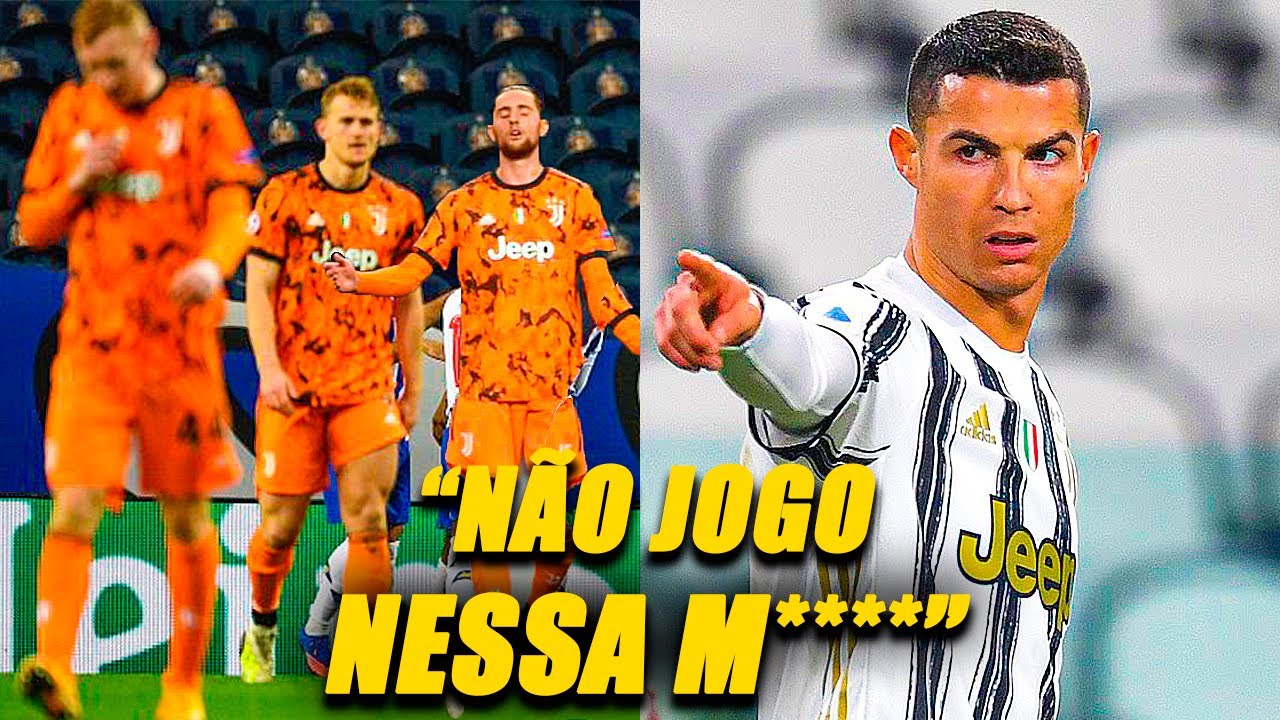 CRISTIANO RONALDO PERDEU A LINHA COM A JUVENTUS