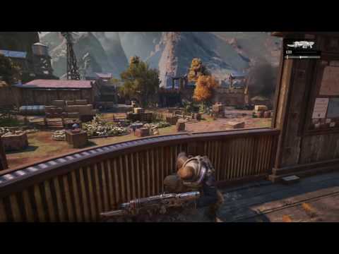 Gears of War 4 Campaign walk through- Defend the village!!