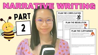 How to Plan Your Spectacular Story! Part 2 Complication, Resolution, Cliffhanger | Narrative Writing