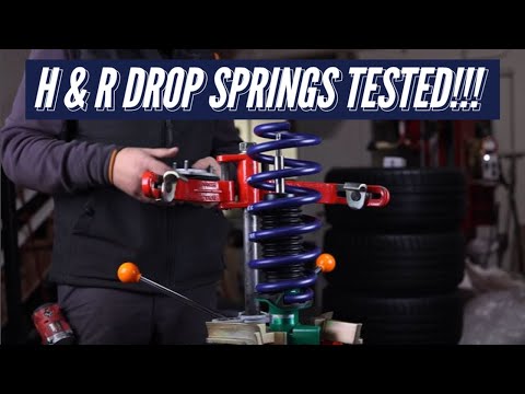 We test and review Model Y H&R lowering springs with Tein EnduraPro Plus shocks.