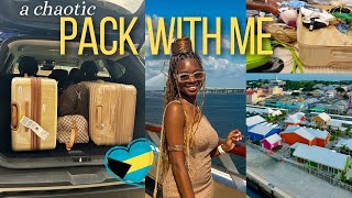 a chaotic PACK WITH ME 🧳: last minute birthday trip packing