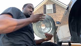 How to install POWER STOP rotors on your Dodge! #powerstop #hemi #diy