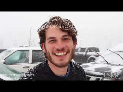 12-19-2017 Stevens Pass, Washington - WINTER STORM Heavy Snow, Accident, Skiiing and Interviews!