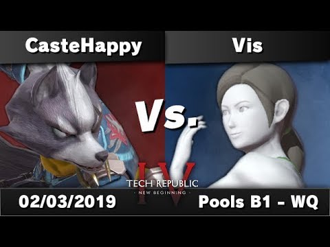 [Tech Republic IV] VORTEX | CasteHappy (Wolf) vs Vis (Entrenadora de Wii Fit) - Pools B1 WQ