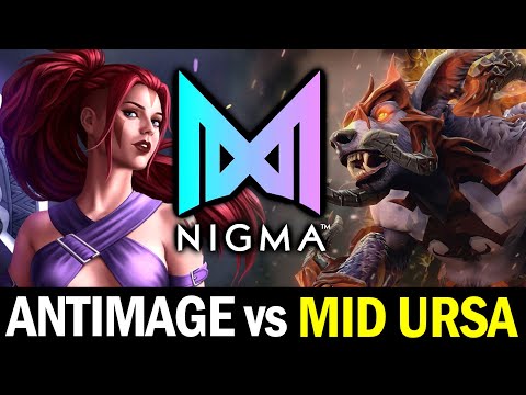 NIGMA Carry Civil War — MID Ursa vs Antimage