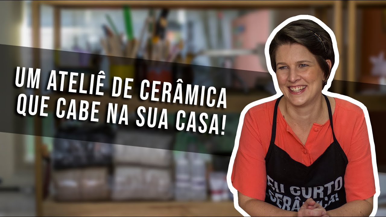 O que é preciso para montar um atelier de cerâmica em casa?