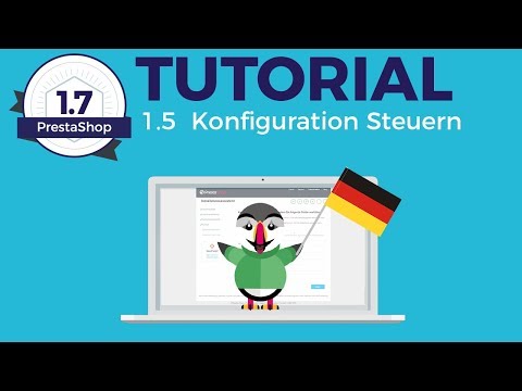 5/ PrestaShop 1.7: Konfiguration Steuern