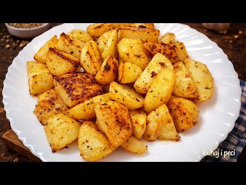 Mladi krompir iz rerne koji ćete često praviti 💧 krompir u papiru