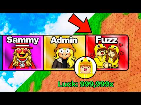 I Found GIRL Zones In Kick A Lucky Block...