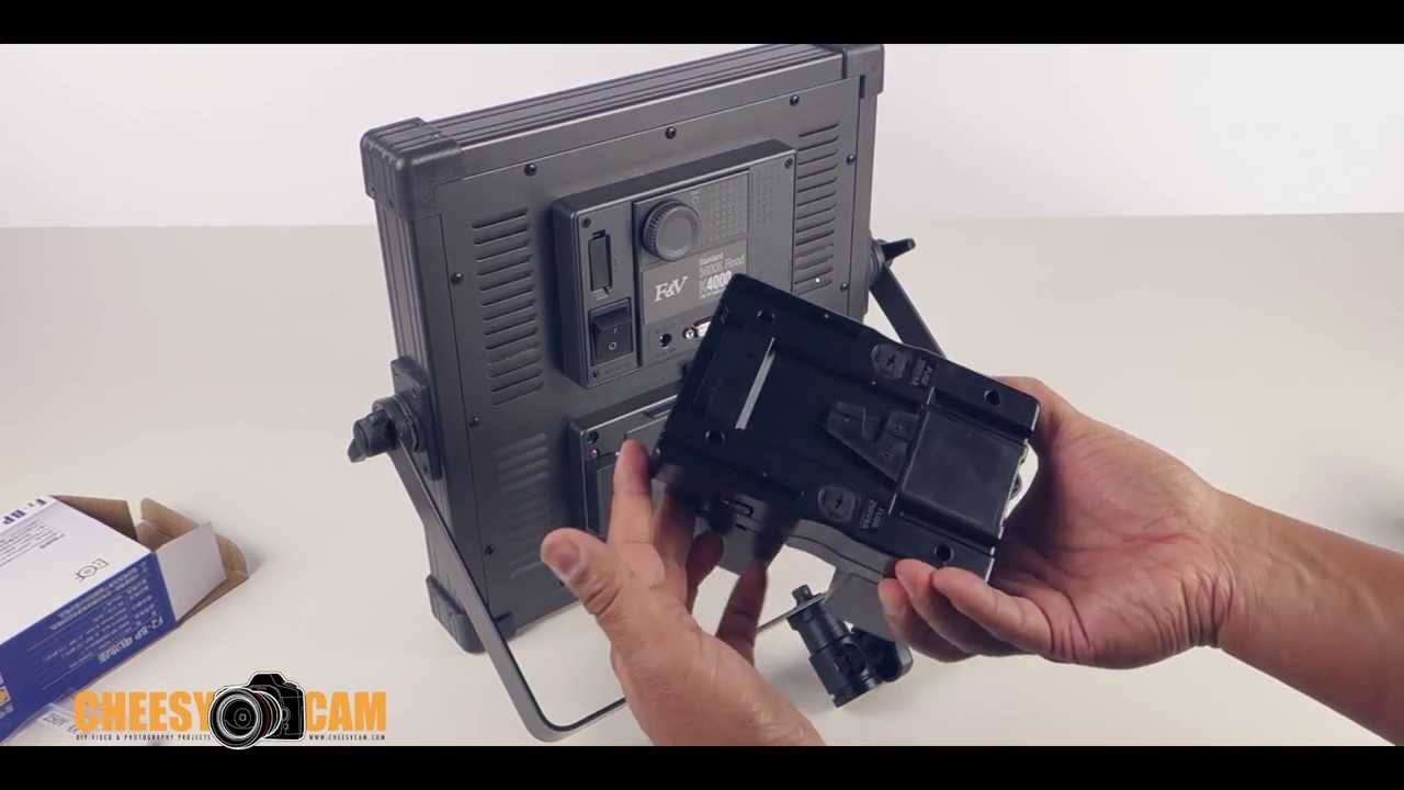 Overview V-Mount Battery Adapter for Sony L Series (NP-F Type) Batteries