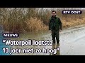 Hoogwater in de IJssel blijft stijgen | RTV Oost