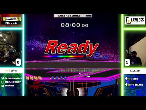 MF | Sora (Fox) vs Fiction (Falco) - Losers Finals - Lawless Melee #1