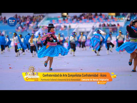 Zampoñistas Confraternidad Ácora | VIRGEN DE LA CANDELARIA PUNO