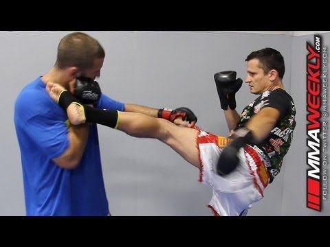 Clinch Gear MMA Technique of the Week: Jab Defense, High Kick