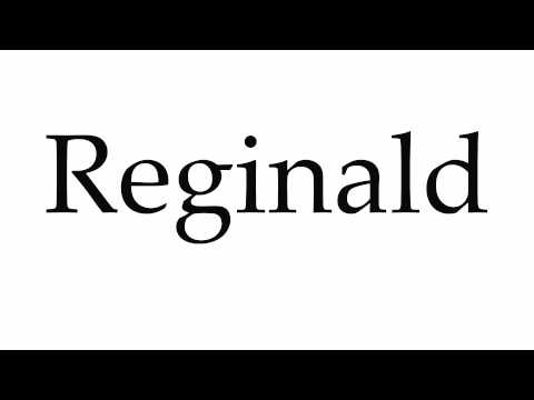 How to Pronounce Reginald