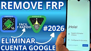 NUEVO METODO 2026 Eliminar cuenta de google zte Frp bypass Android 16 - 15 - 14