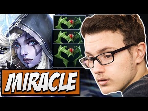 Liquid.Miracle Drow Ranger - 7539 MMR | Dota Gameplay 7.14