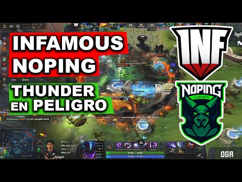 ¿THUNDER IRÁ A LA MAJOR? INFAMOUS VS NOPING ESPAÑOL ENGLISH OGA DOTA PIT 2021