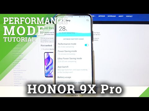 How to Enable High-Performance Mode on HUAWEI Honor 9x Pro – Maximize Display