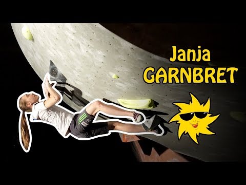 Only Janja could climb this one! Sunday Sends