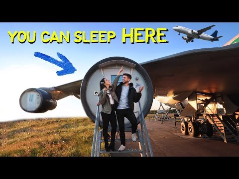 We Slept in a AIRPLANE HOTEL?! - 7 Days in Stockholm Sweden