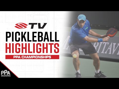 Dekel Bar's Quick Hands Pickleball Highlights - 2021 PPA Championships