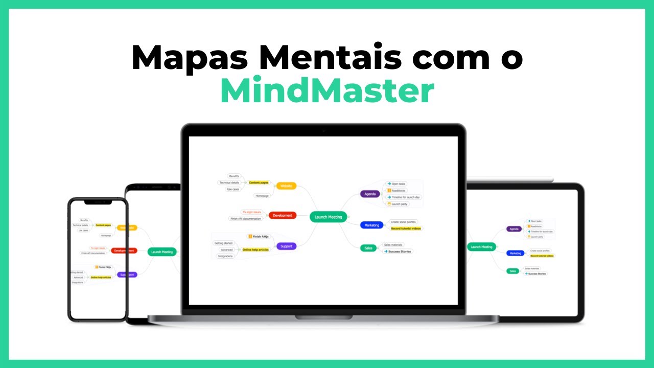 Como criar mapas mentais com o MindMaster