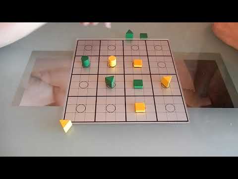 Blockade 6 Spiele: 6. Eine Partie Quadro-Be - EG