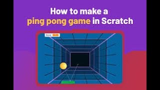 Ping Pong Game in Scratch || Scratch tutorial for beginners || best Scratch Project