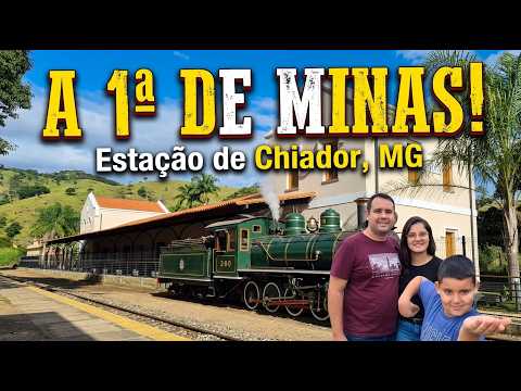 Chiador: Conhecemos a PRIMEIRA estação ferroviária de Minas Gerais!