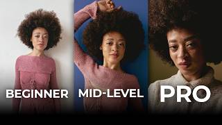 3 Portrait Photoshoots: Beginner, Intermediate, and Pro