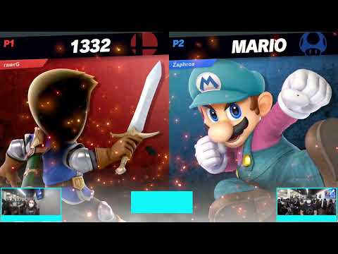 GuitarLord (Mii Swordfighter) vs Zaphros (Mario) | AONUltimate #103 Winners Round of 16