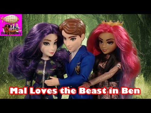 Mal Wants the Beast in Ben - Episode 38 Disney Descendants Friendship Story Play Series
