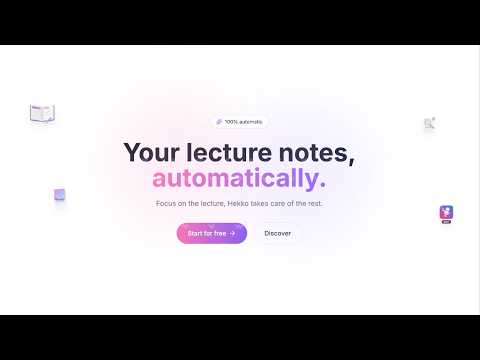 Hekko 공식 영상 미리보기