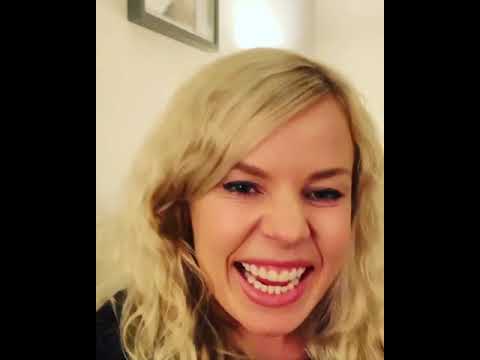 Girl in a general meeting