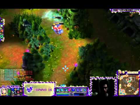 Ahri sneaky team fight.