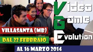 preview picture of video 'VGE - VideoGame Evolution, Villasanta 2014'