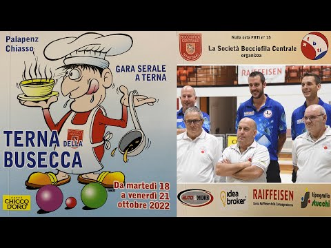 Gara di Bocce - Terna della Busecca - Palapenz Chiasso