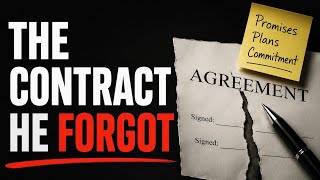 The Contract He Forgot: Why Men Are 'Surprised' By Their Own Promises